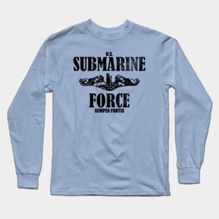 U.S. Submarine Force (distressed) Long Sleeve T-Shirt